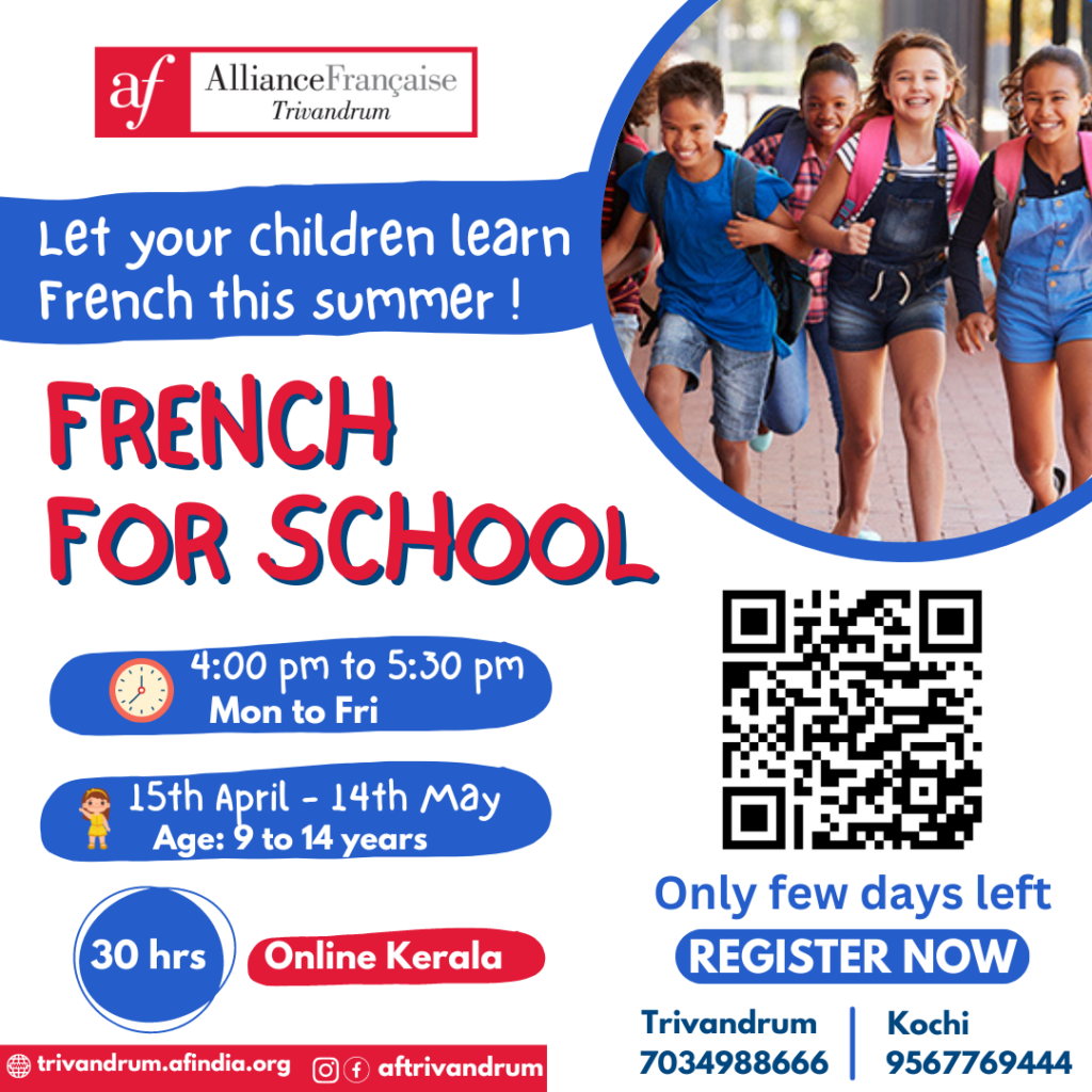 Kids and Teens – Alliance Française de Trivandrum