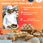 PASTRY TASTING COURSE WITH ANN MARY